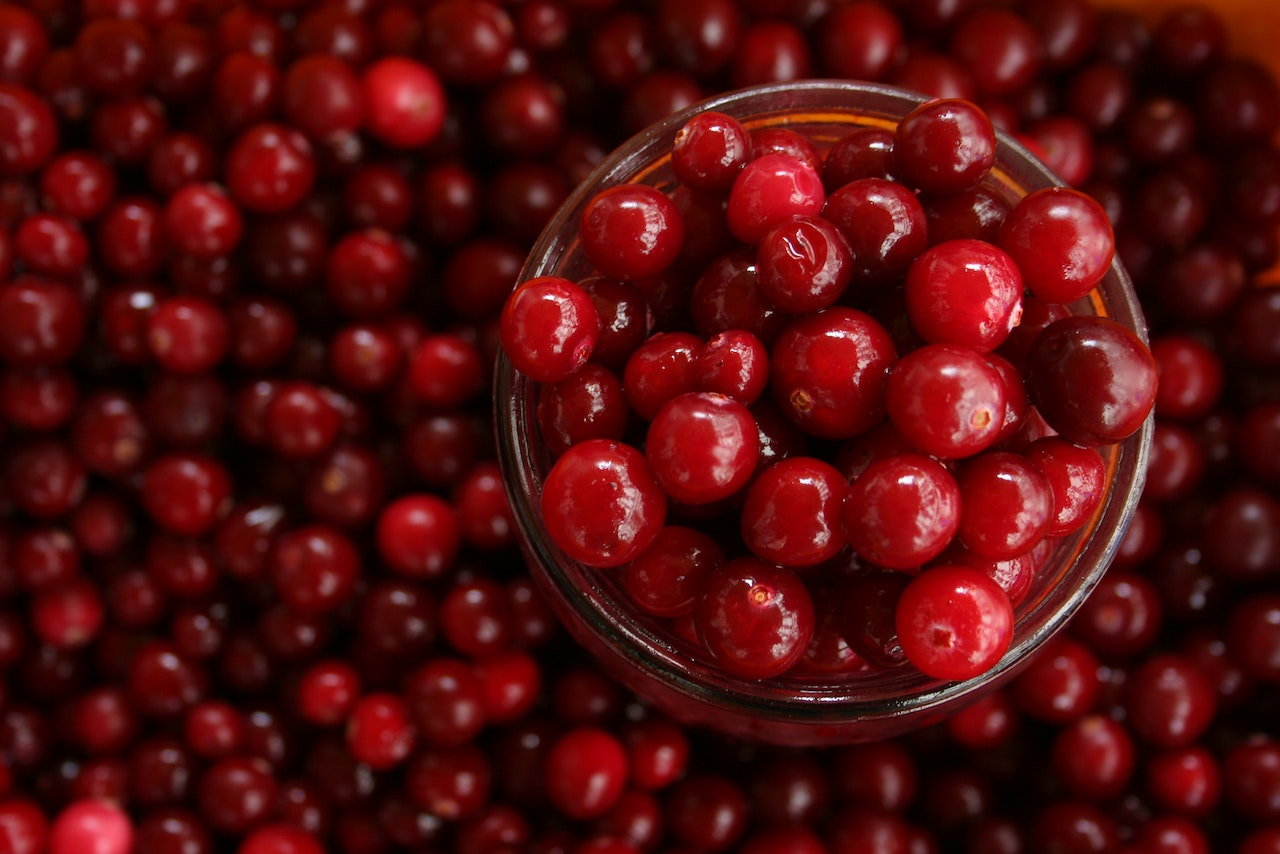 Cranberries pour calmer infection urinaire.